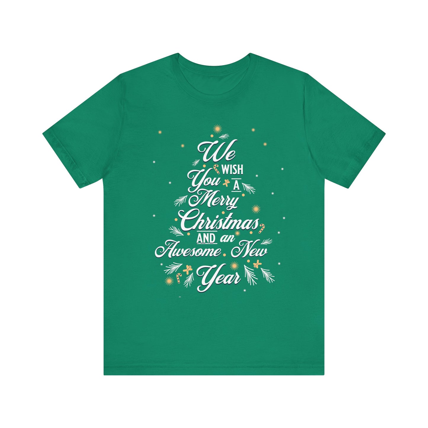Christmas Spirit Short Sleeve Tee (Unisex S-3XL)