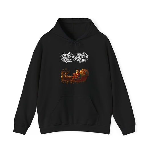 Sleigh My Name Vintage Santa Hoodie (Unisex S-5XL)