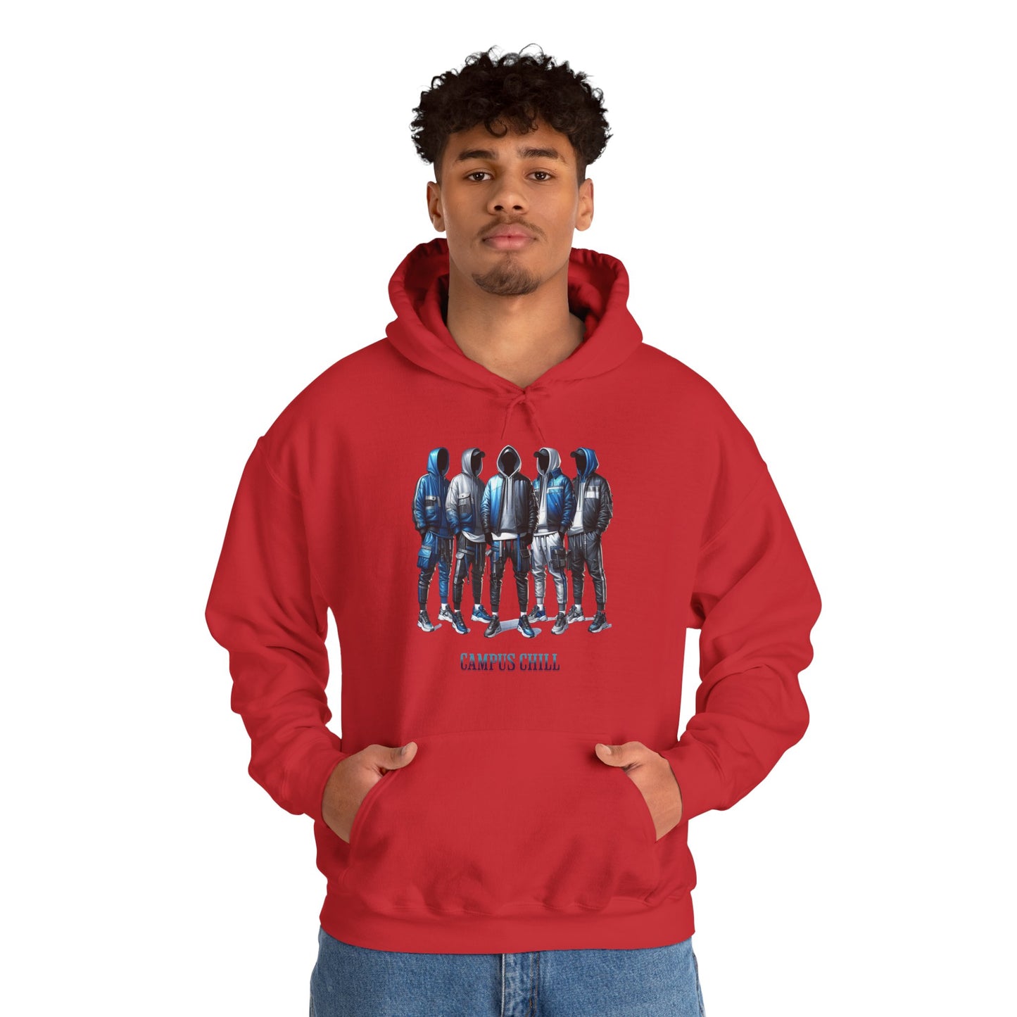 Campus Chill Hoodie – Cozy Campus Graphic Hoodie (Unisex, S–5XL)
