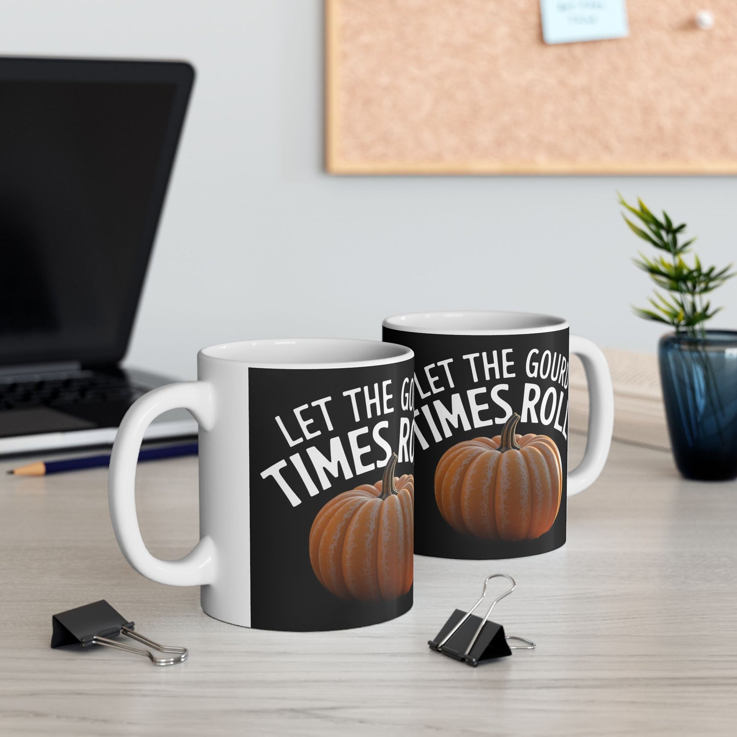 Let the Gourd Times Roll Mug