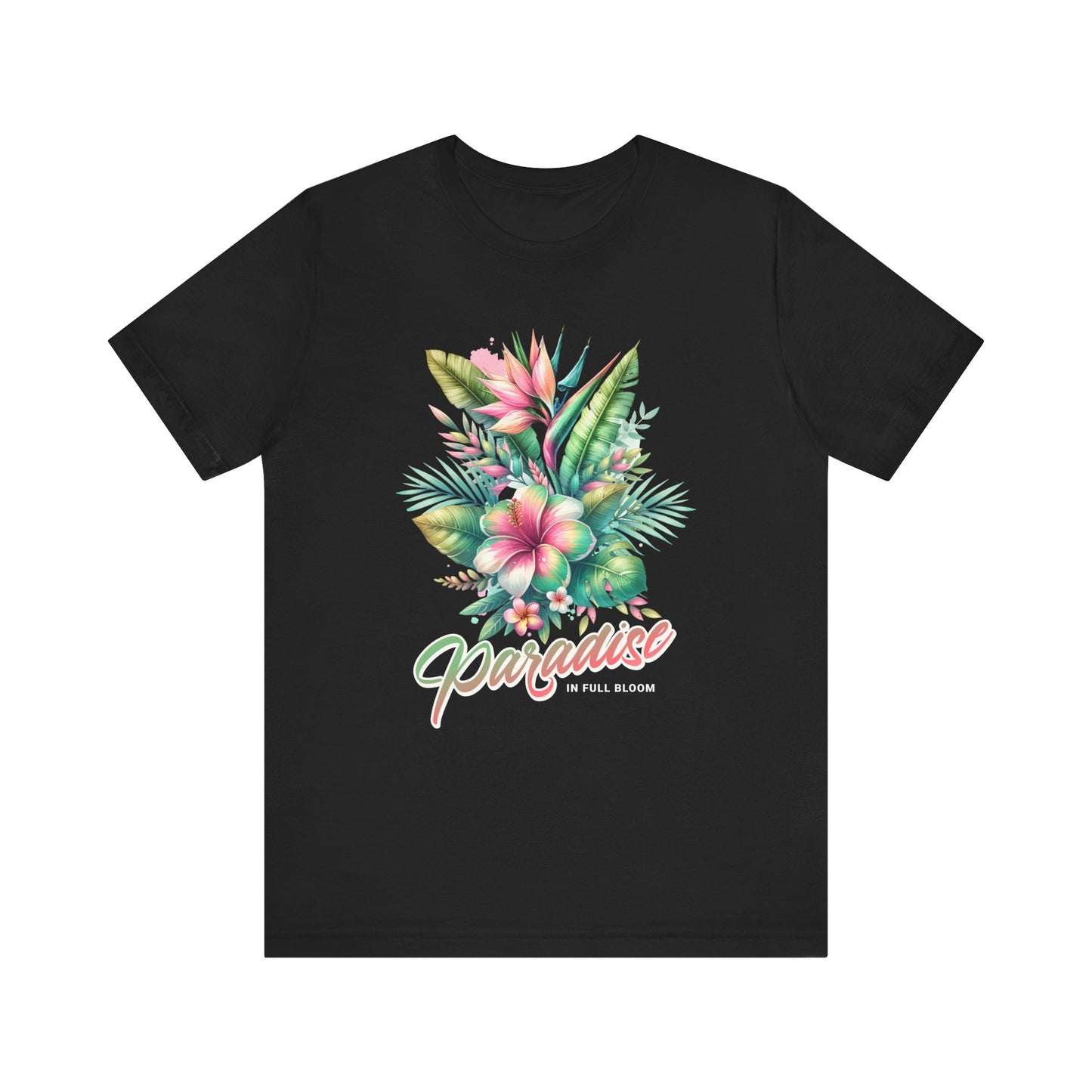 Tropical Paradise Floral Design Tee