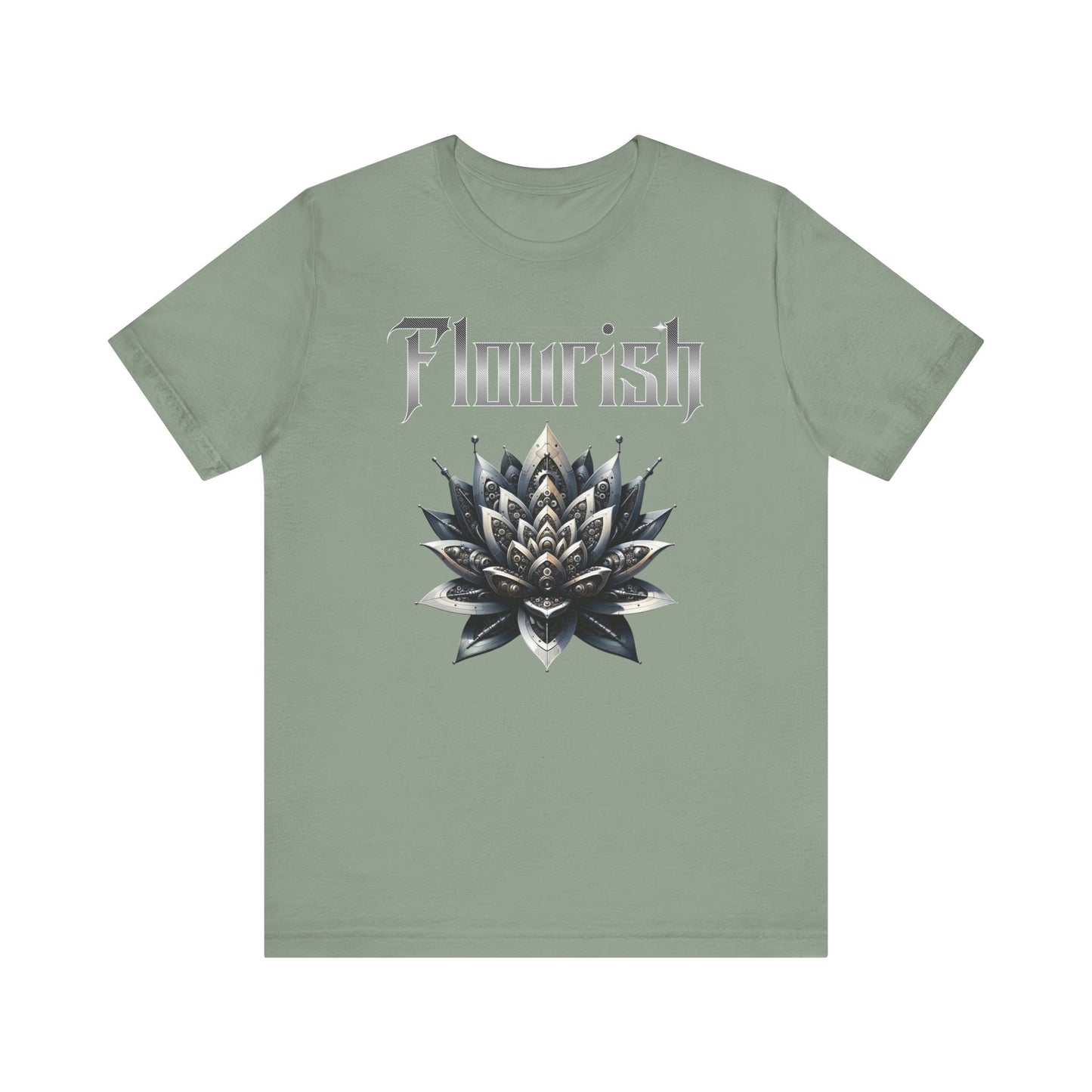 Flourish Spring Tee | Floral Growth Shirt | Spring Botanical Graphic Tee