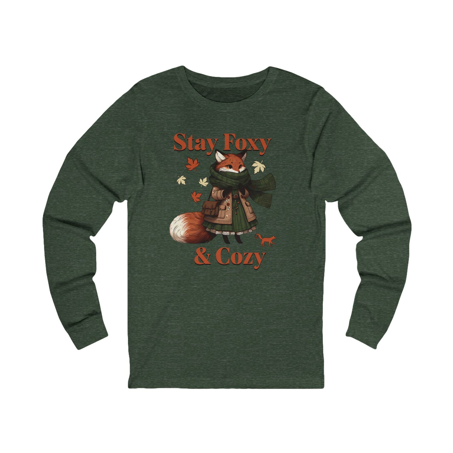 Stay Foxy & Cozy Long Sleeve Tee (S-2XL)