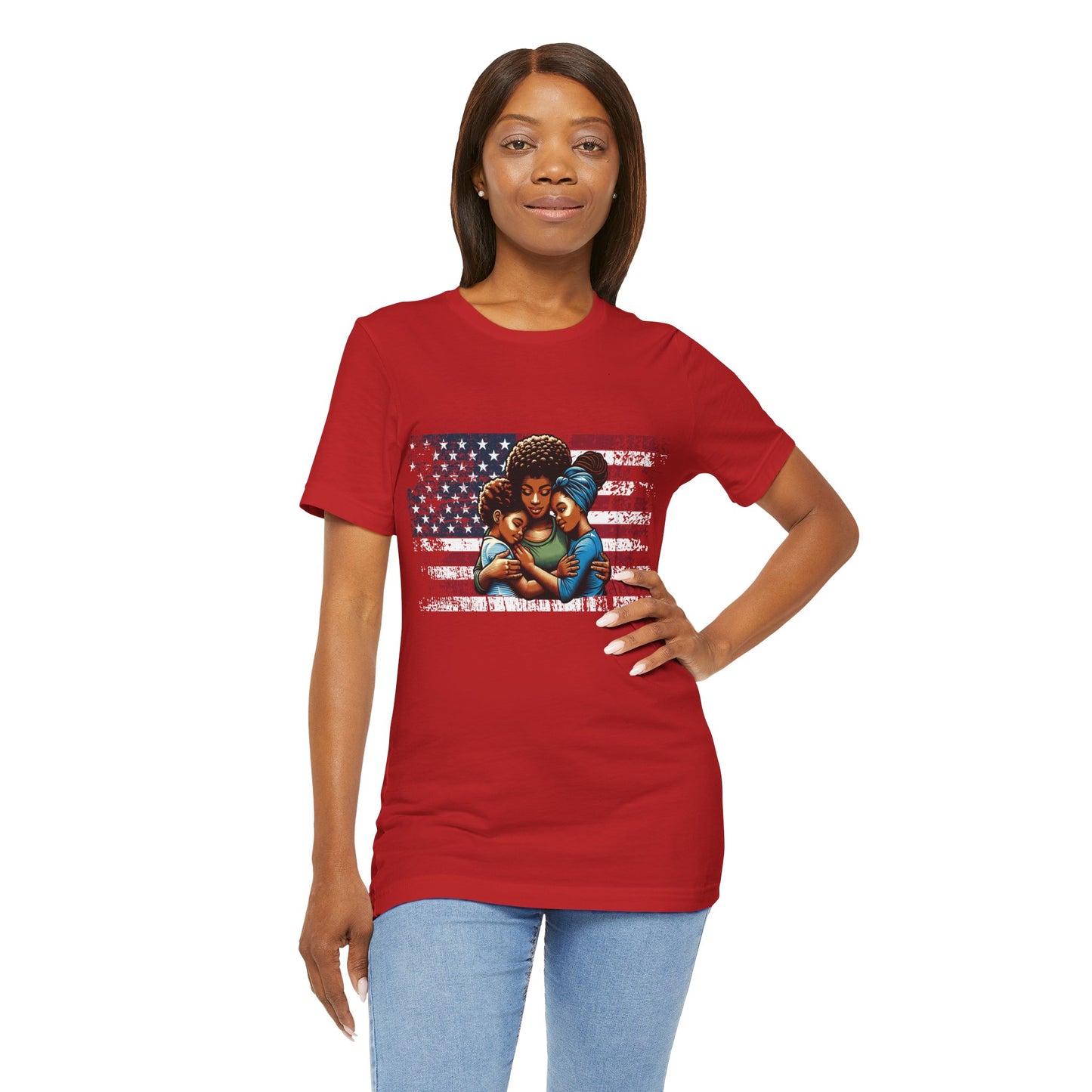 Empowered Love & Embrace Family Strength Tee