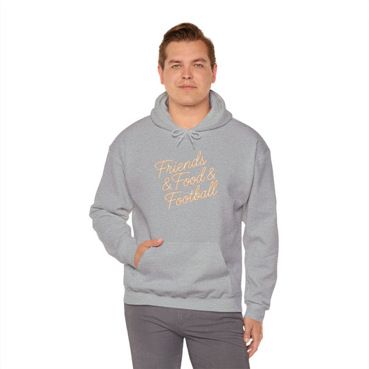 Friends & Food & Football Hoodie