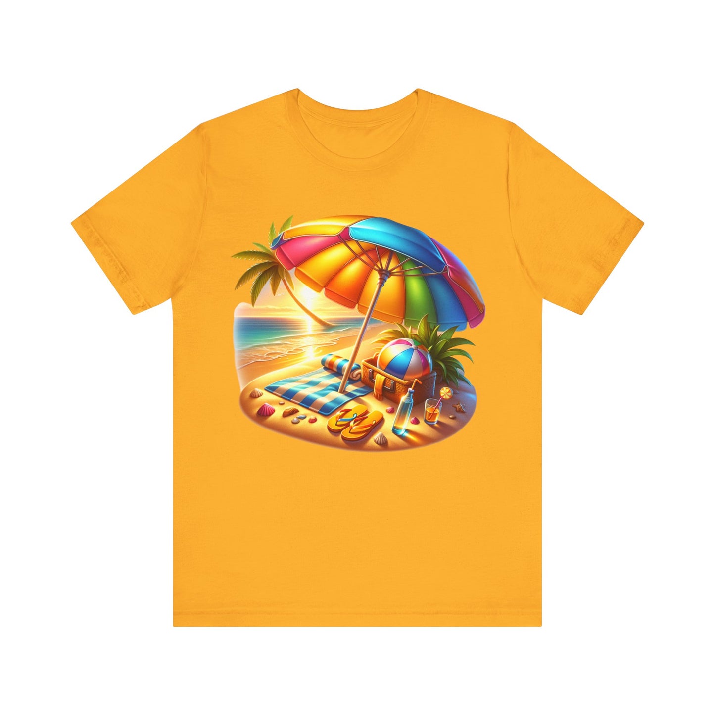 Umbrella Time Beach Vibes Tee