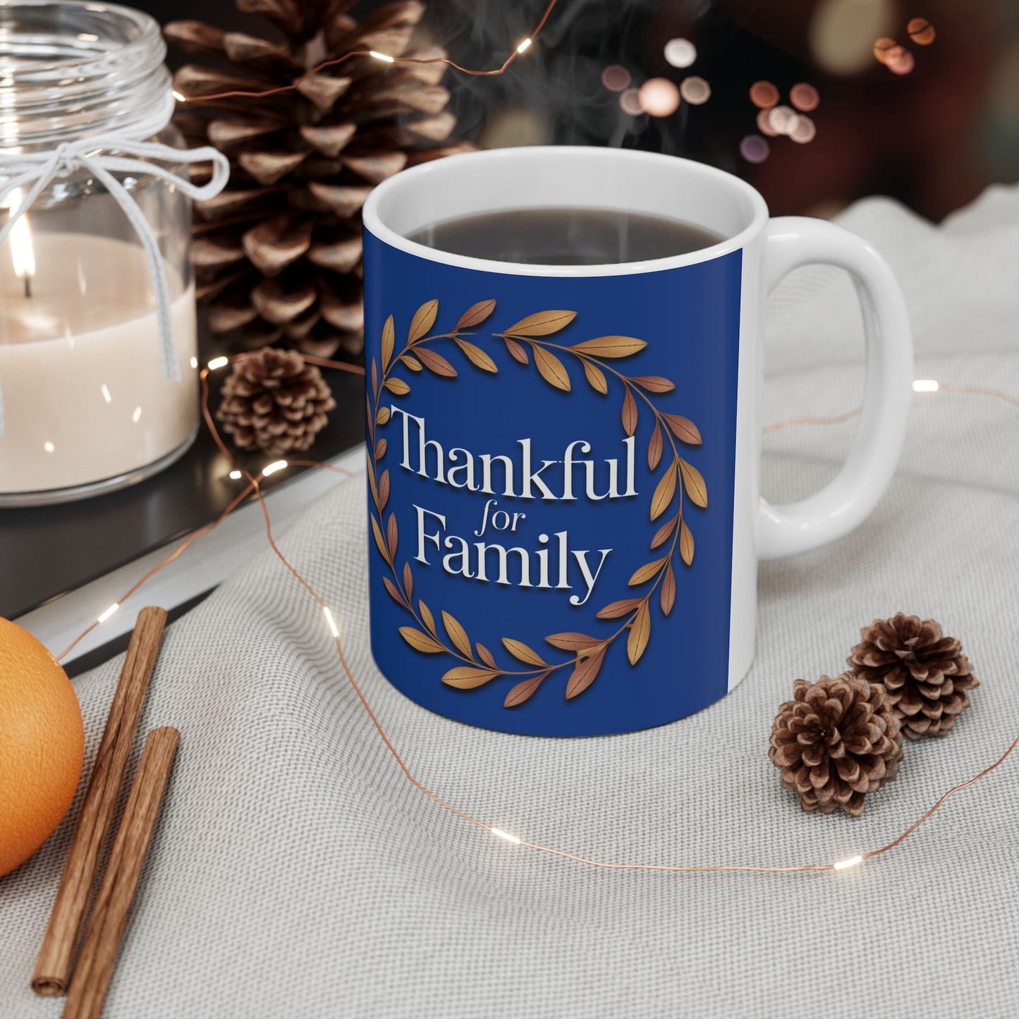 Thankful For Family Mug