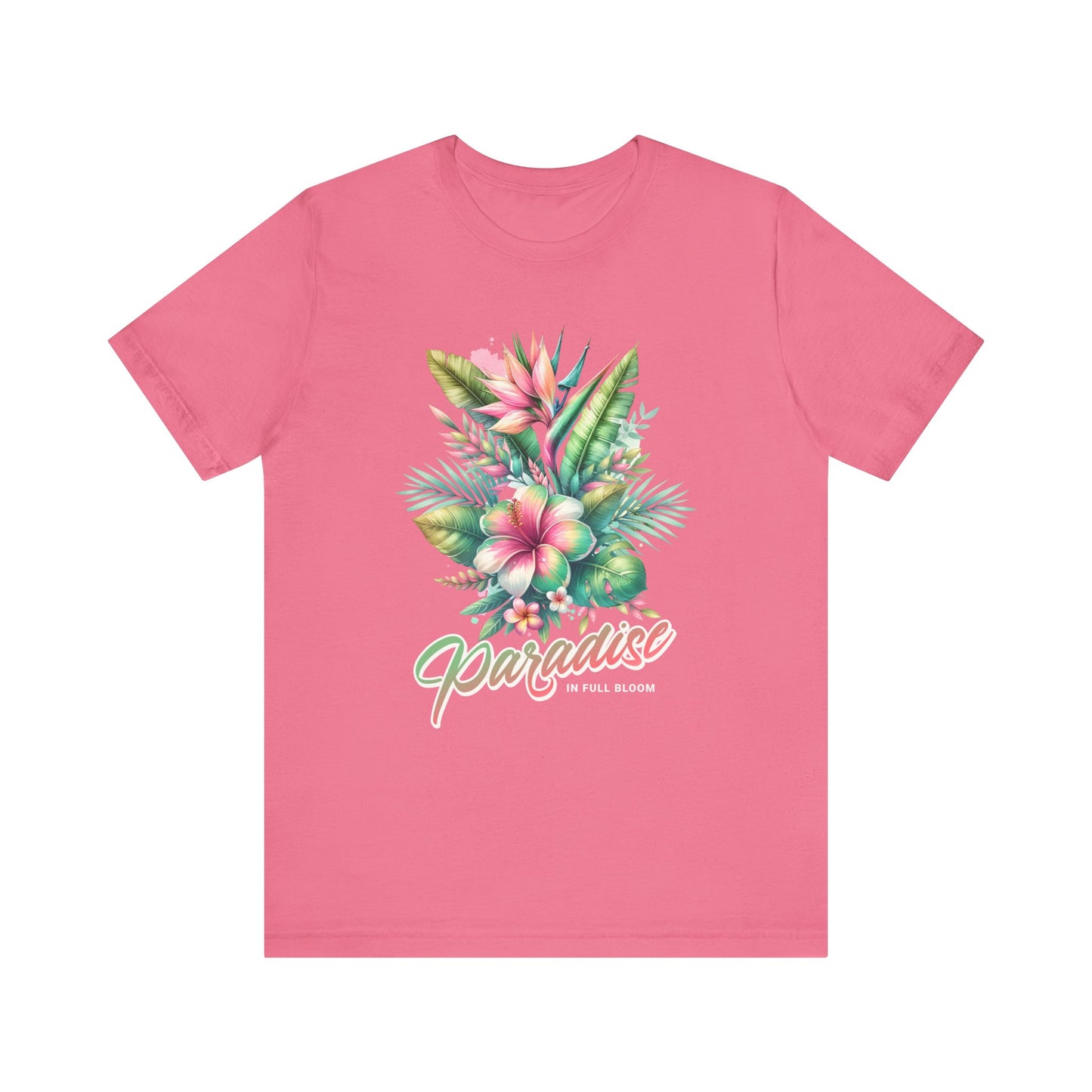 Tropical Paradise Floral Design Tee
