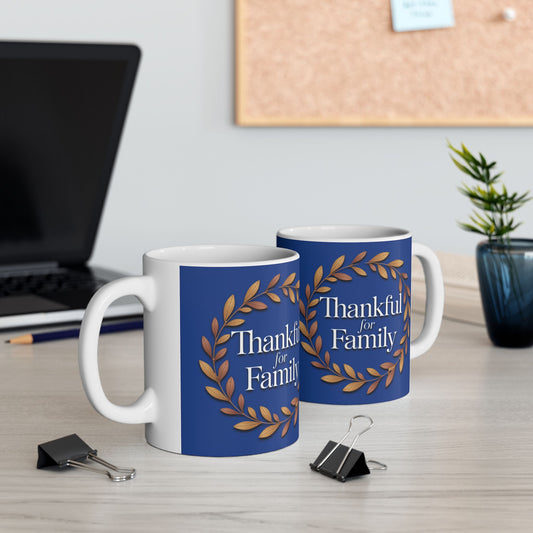 Thankful For Family Mug
