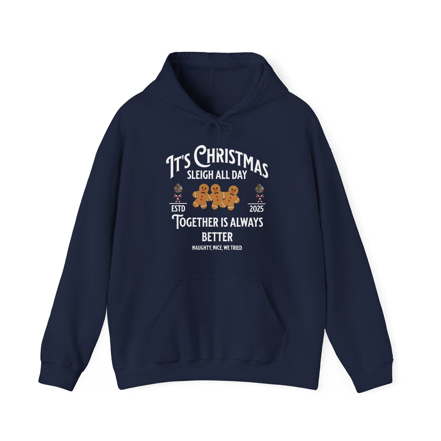 Sleigh All Day Ginger Family Hoodie (Unisex S-5XL)