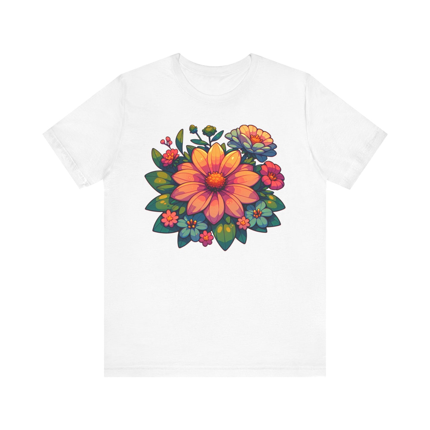 Floral Summer Vibes Nature Enthusiast Tee