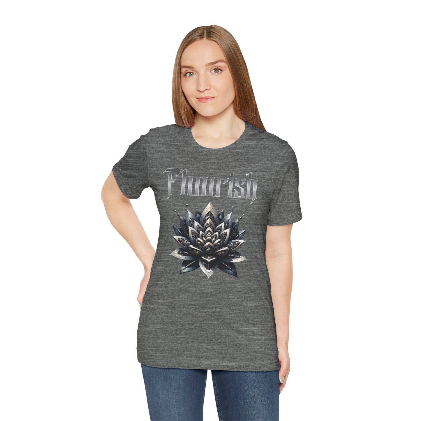 Flourish Inspirational Lotus Tee