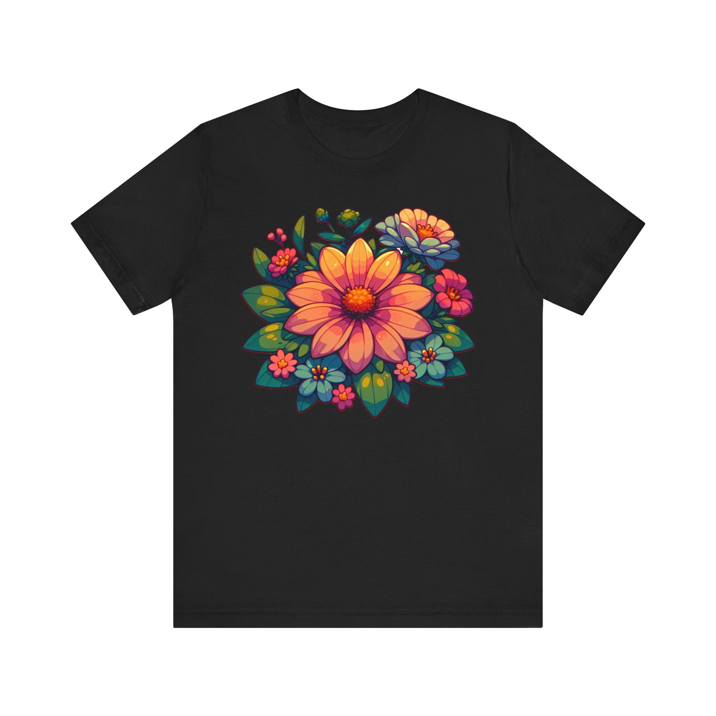 Floral Summer Vibes Nature Enthusiast Tee