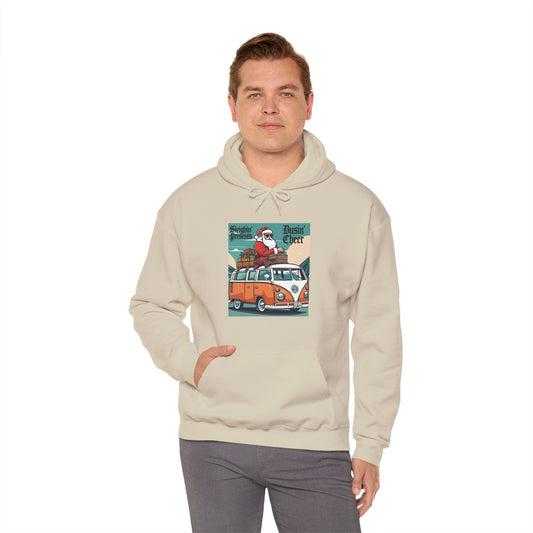 Santa Surf & Sleigh Hoodie (Unisex S-5XL)