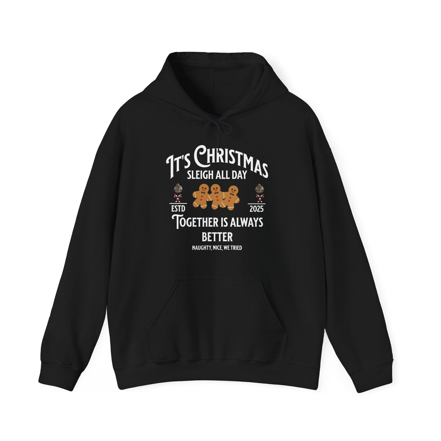 Sleigh All Day Ginger Family Hoodie (Unisex S-5XL)