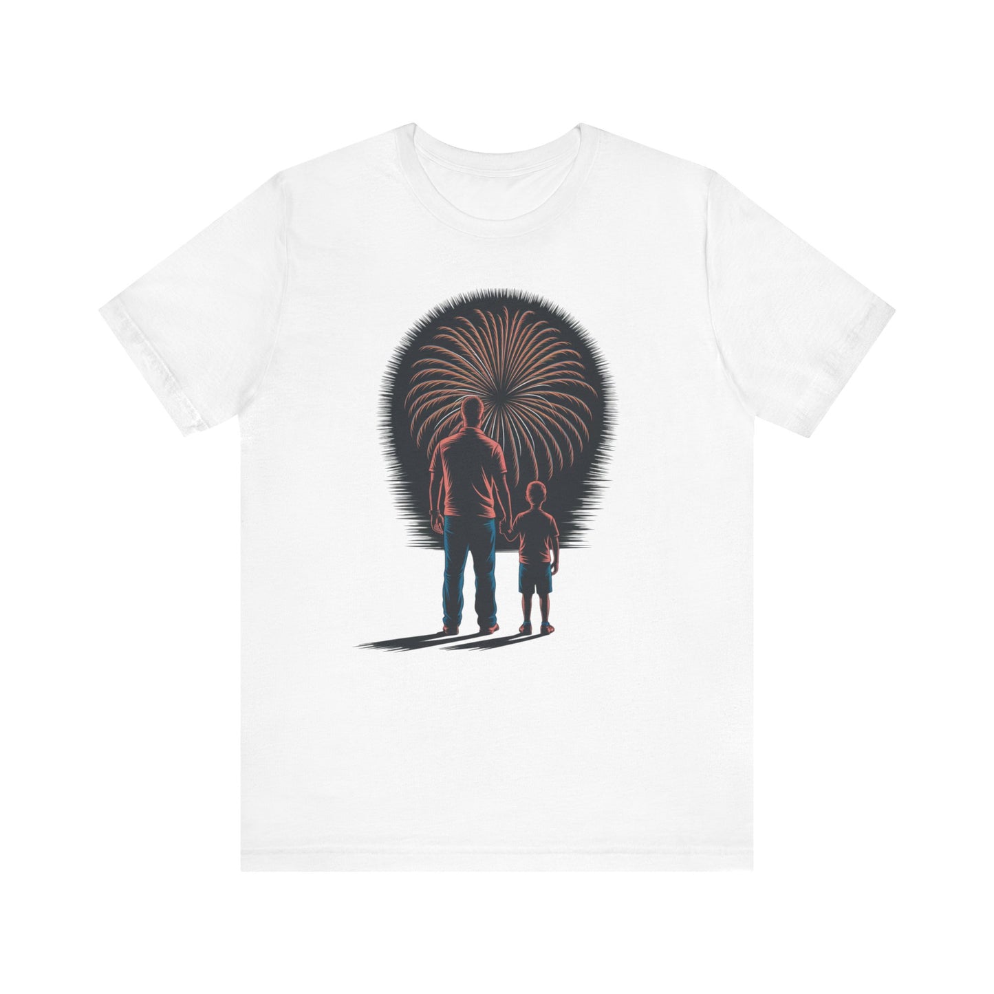 Family Fireworks Celebration Tee