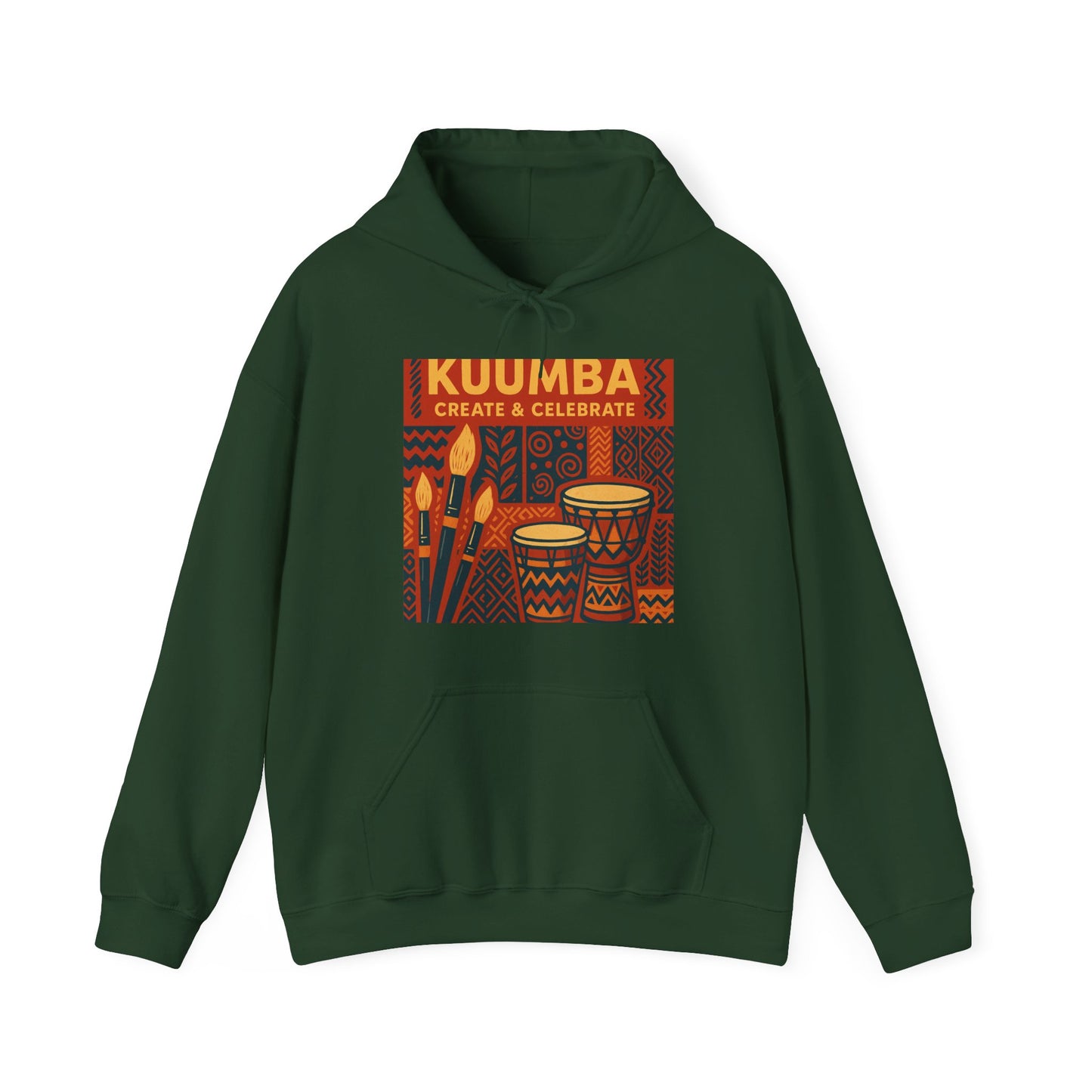 Kuumba, Create & Celebrate Hoodie – Kwanzaa (Unisex S-5XL)