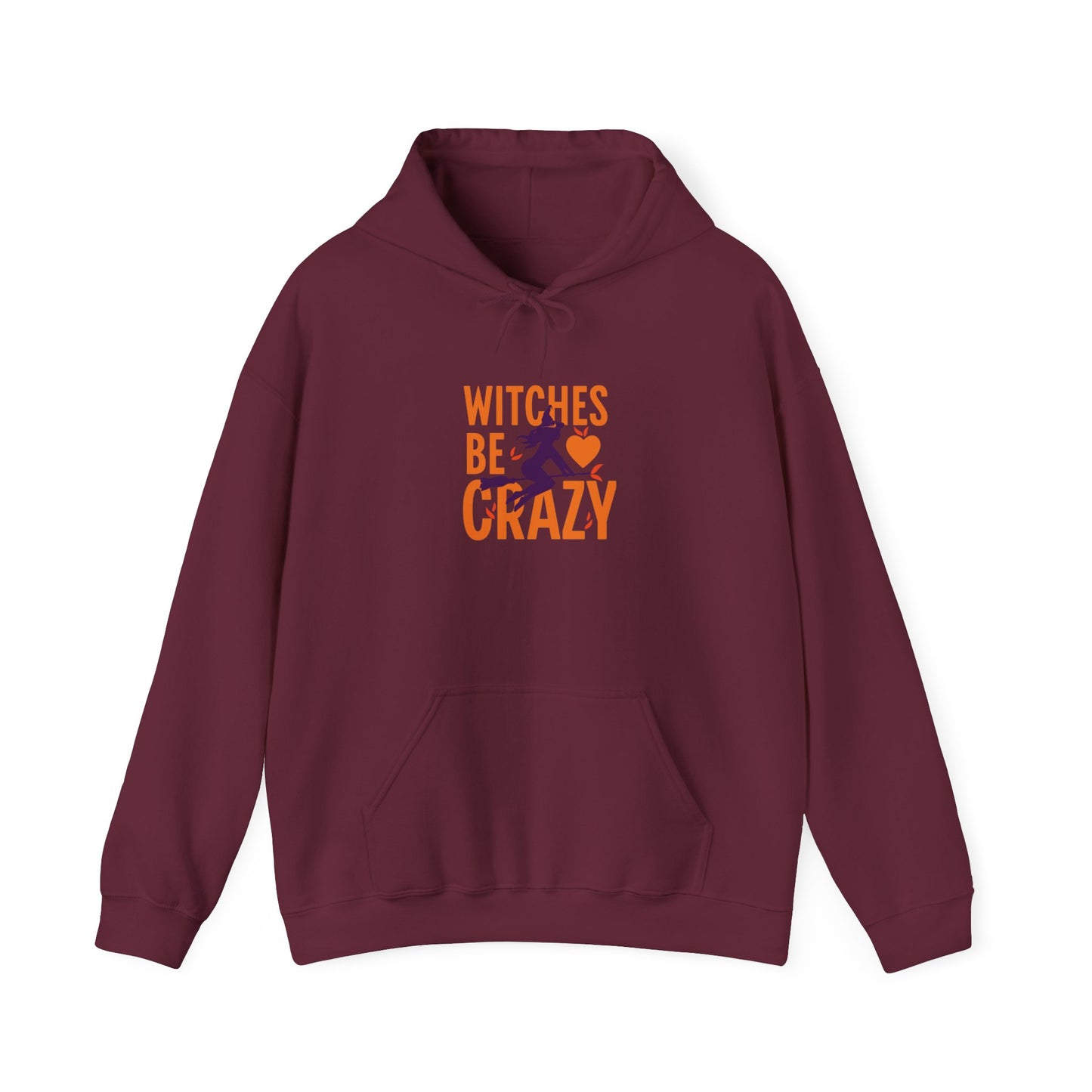 Witches Be Crazy Hoodie (Unisex, S-5XL)
