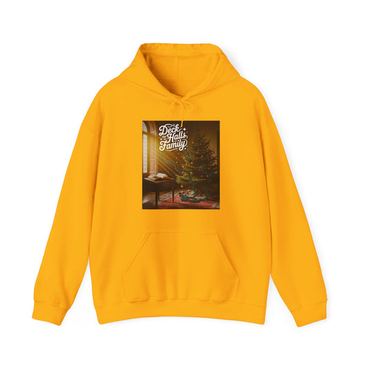 Deck the Halls Not the Family Hoodie (Unisex S - 5XL)