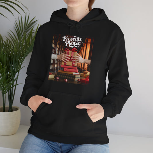 Presents, Please Library Gift Hoodie (Unisex S-5XL)