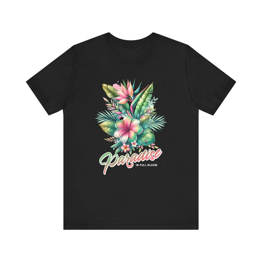 Tropical Paradise Floral Design Tee