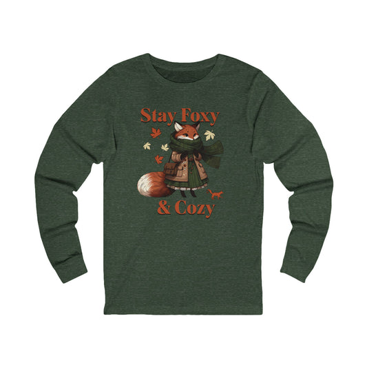 Stay Foxy & Cozy Long Sleeve Tee (S-2XL)