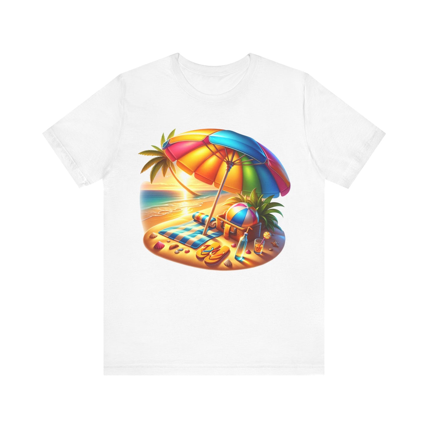 Umbrella Time Beach Vibes Tee