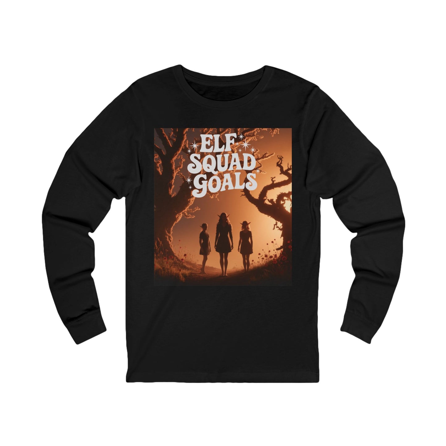 Elf Squad Goals Long Sleeve Tee (Unisex S-2XL)