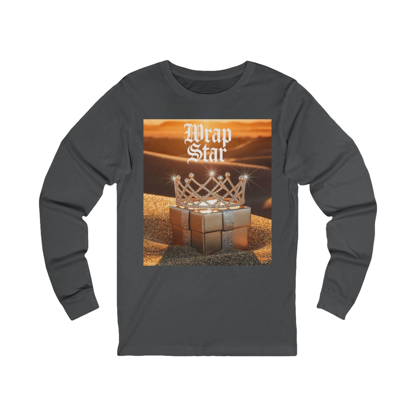 Wrap Star Holiday Long Sleeve Tee (Unisex S-2XL)