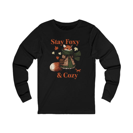 Stay Foxy & Cozy Long Sleeve Tee (S-2XL)