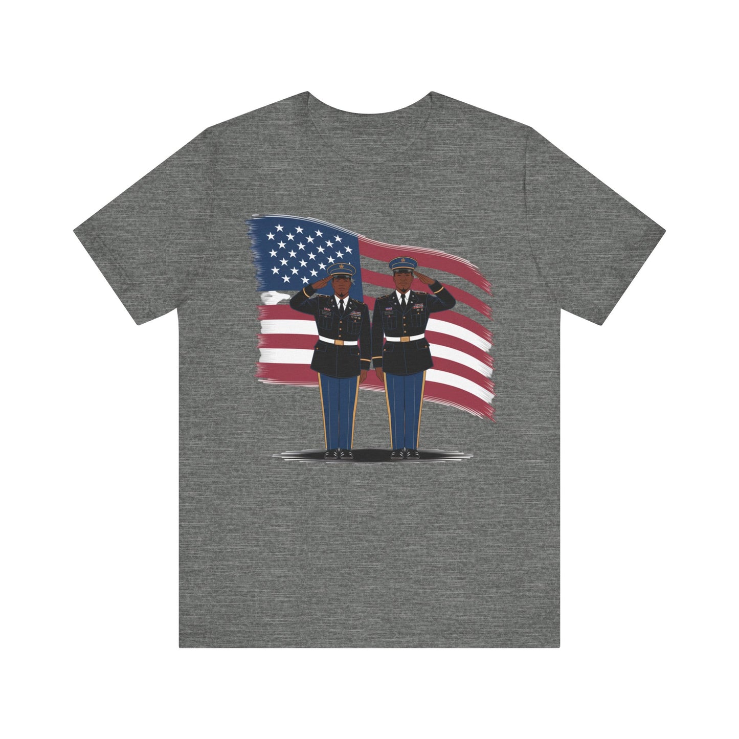 Patriotic Military Salute Tee