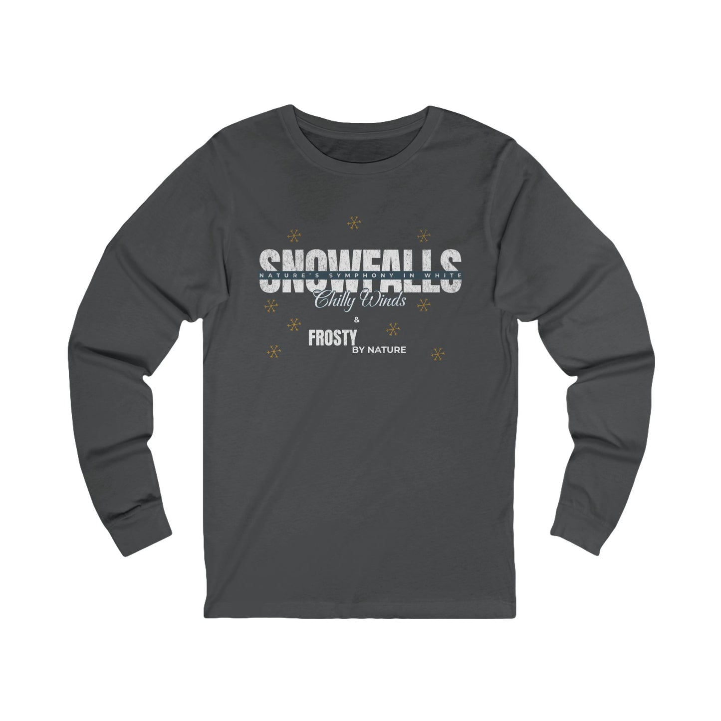 Snowfalls Long Sleeve Tee - Perfect for Winter Celebrations (Unisex S-2XL)