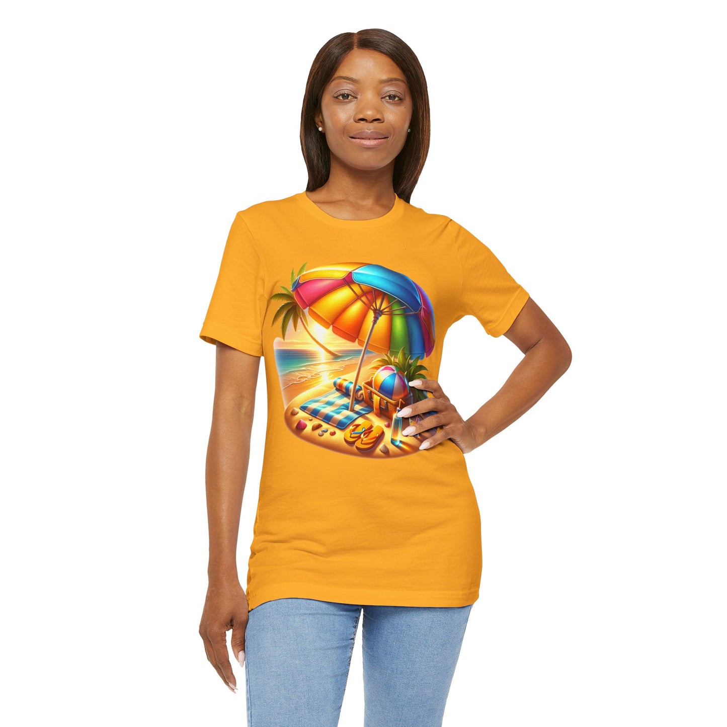 Umbrella Time Beach Vibes Tee