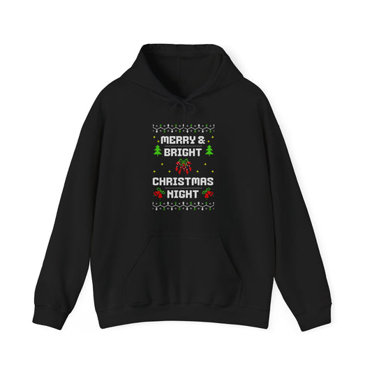 Merry & Bright Christmas Night Hoodie (Unisex S-5XL)