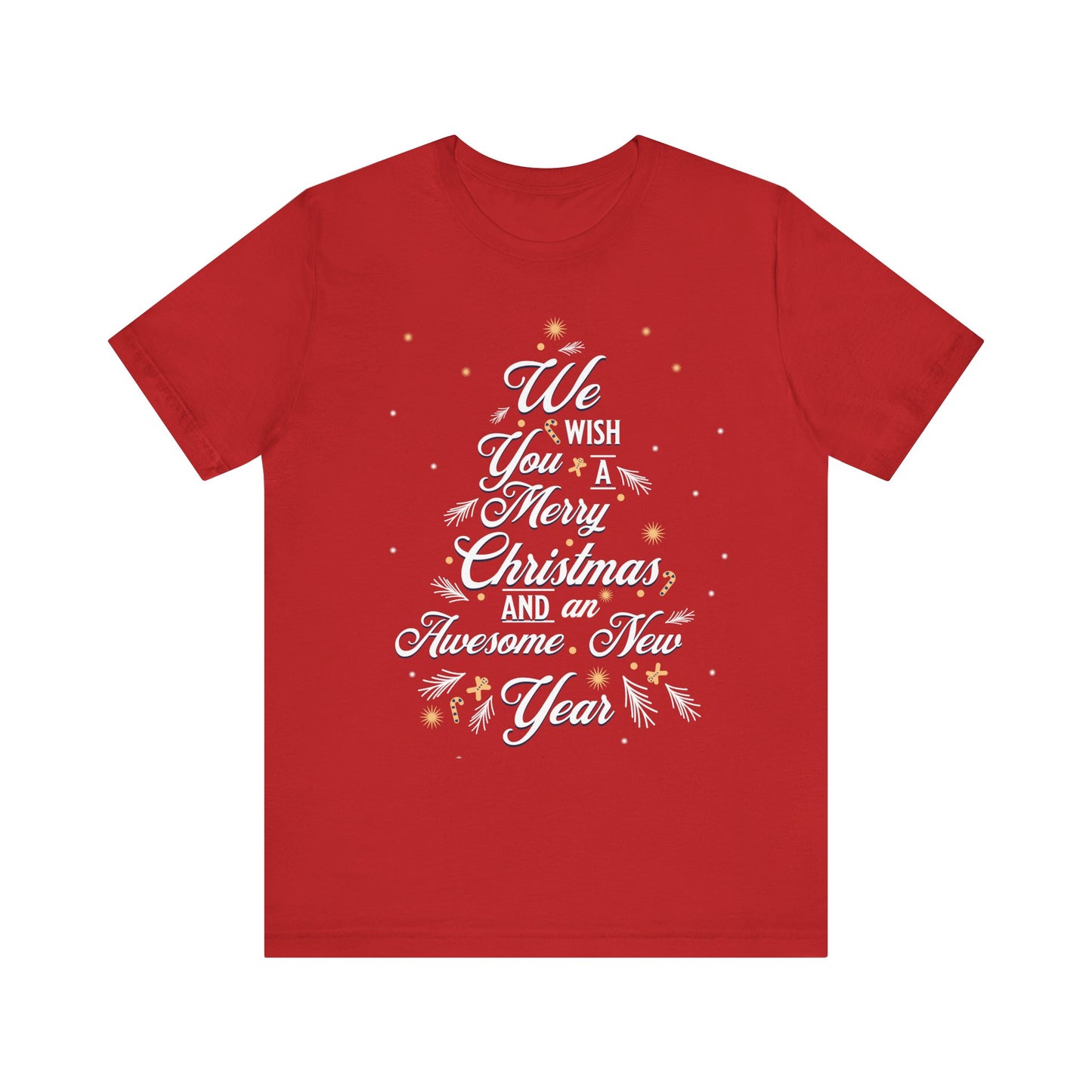 Christmas Spirit Short Sleeve Tee (Unisex S-3XL)
