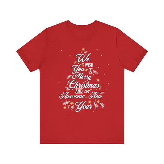 Christmas Spirit Short Sleeve Tee (Unisex S-3XL)