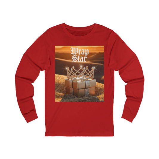 Wrap Star Holiday Long Sleeve Tee (Unisex S-2XL)