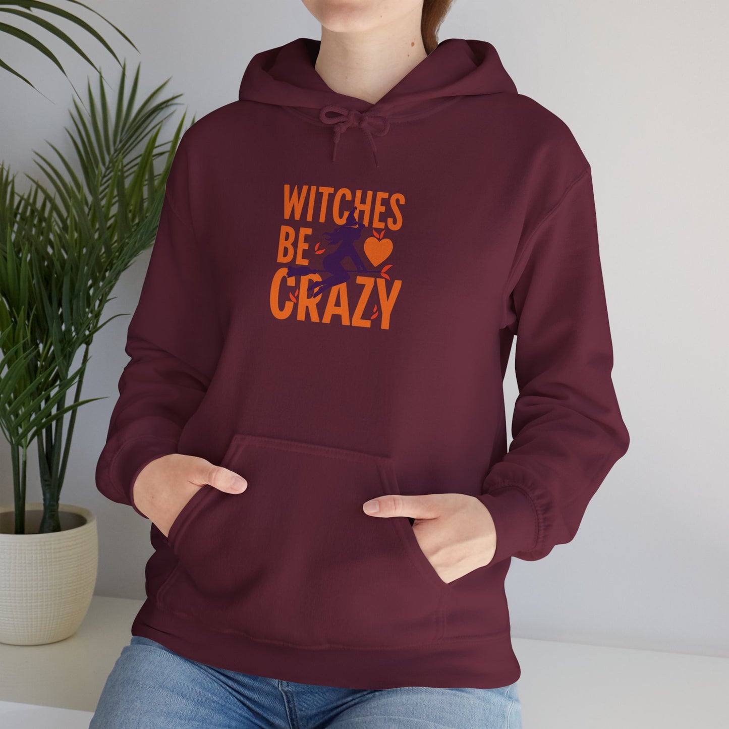 Witches Be Crazy Hoodie (Unisex, S-5XL)