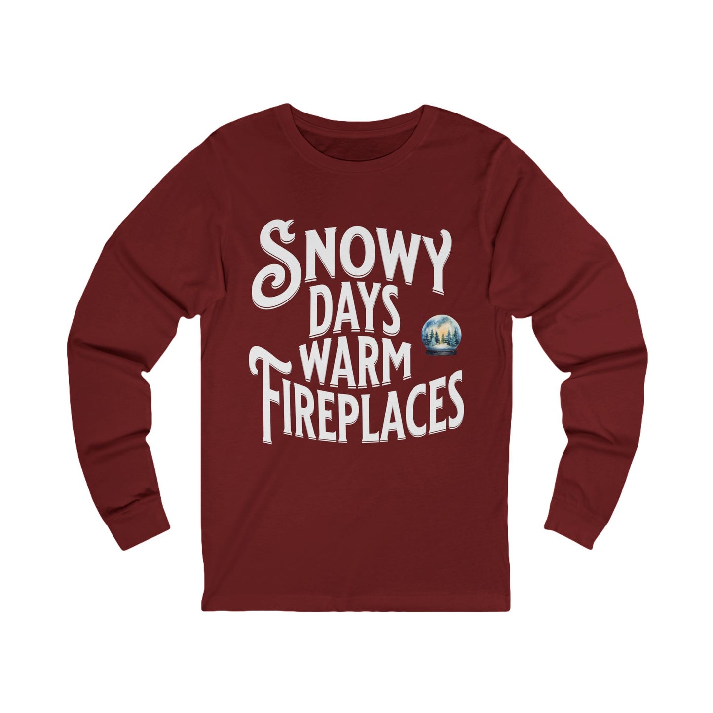 Cozy Snowy Days Long Sleeve Tee (Unisex S-2XL)