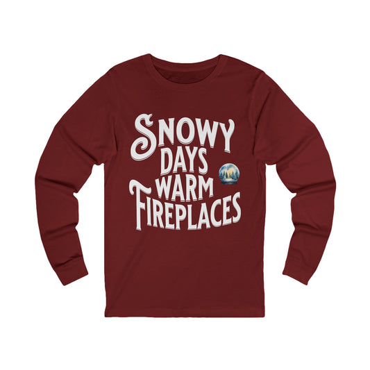 Cozy Snowy Days Long Sleeve Tee (Unisex S-2XL)