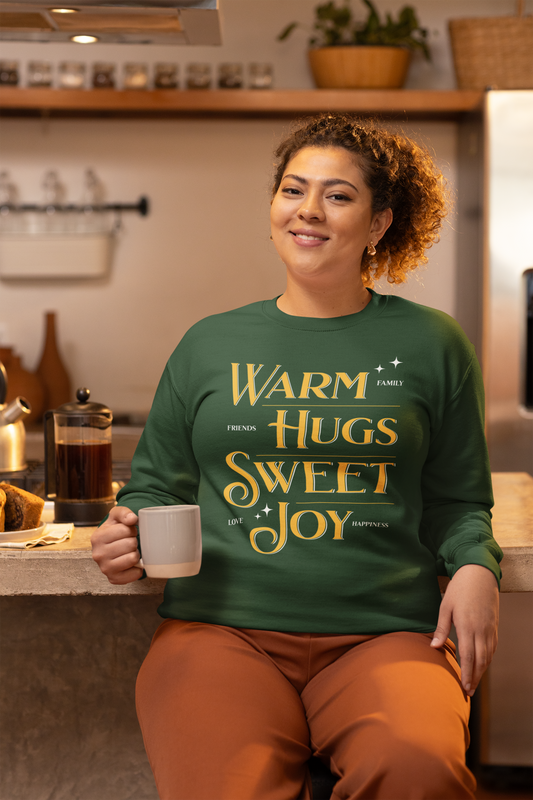 Warm Hugs Crewneck Sweatshirt (Unisex S-3XL)