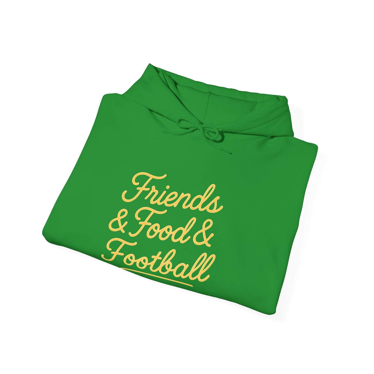Friends & Food & Football Game Day Hoodie (Unisex S-5XL)