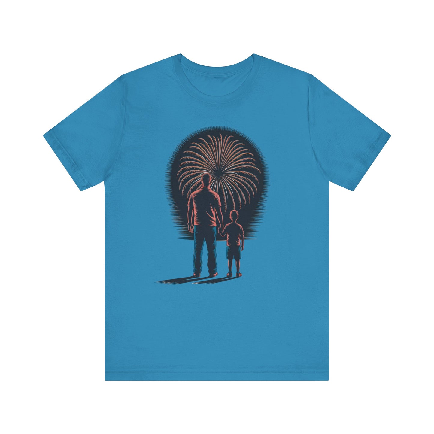 Family Fireworks Celebration Tee