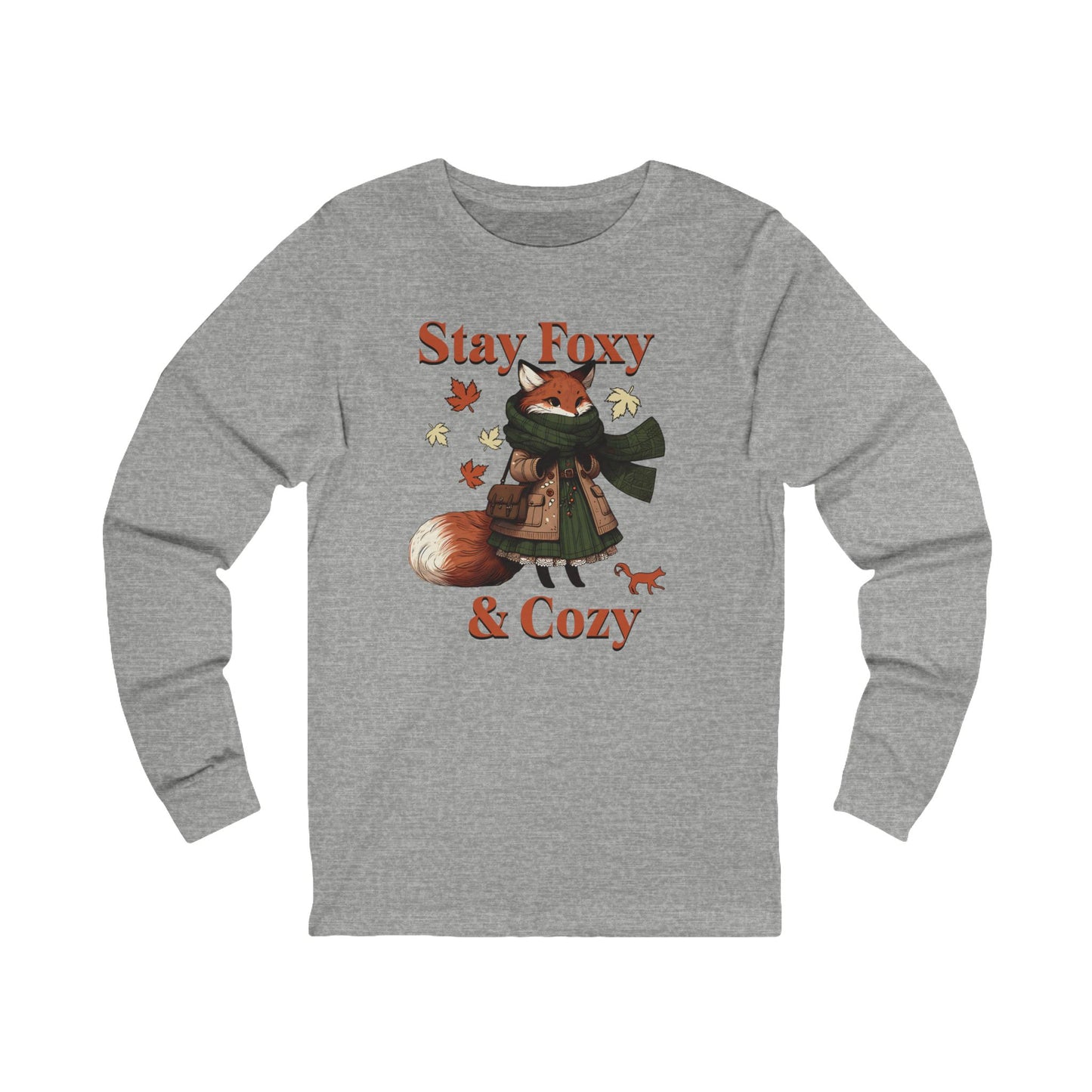 Stay Foxy & Cozy Long Sleeve Tee (S-2XL)