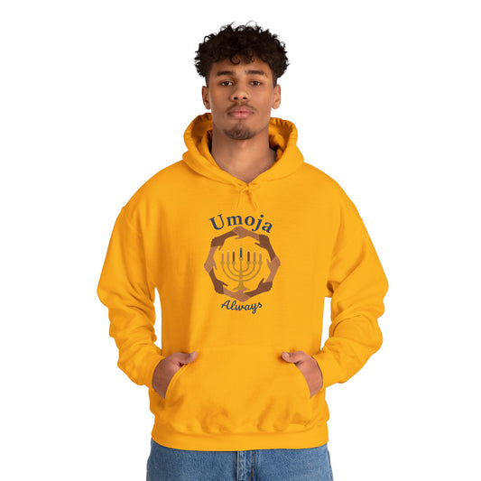 Umoja Always Unity Lights Hoodie – Kwanzaa (Unisex S-5XL)