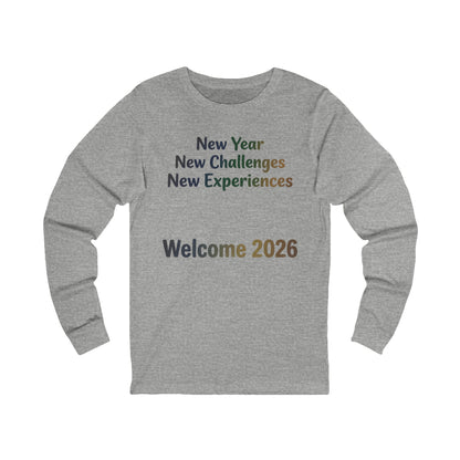 Welcome 2026 New Year Shirt in Black