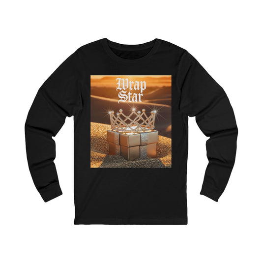 Wrap Star Holiday Long Sleeve Tee (Unisex S-2XL)