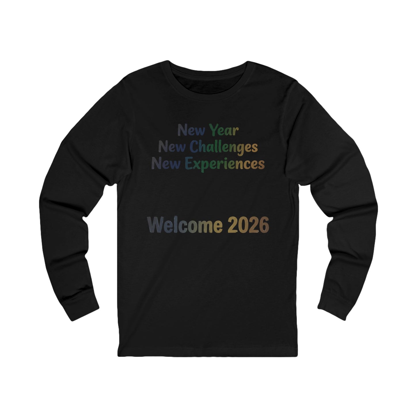 Welcome 2026 New Year Shirt in Athletic Heather