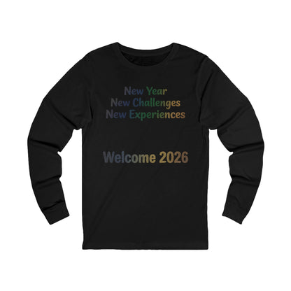 Welcome 2026 New Year Shirt in Athletic Heather