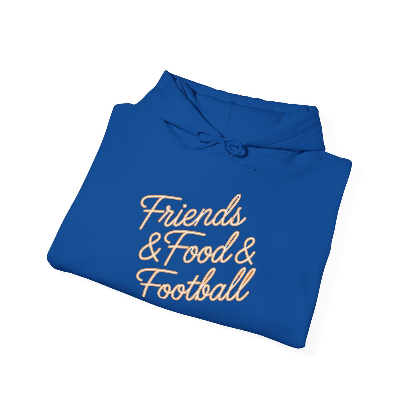 Friends & Food & Football Hoodie